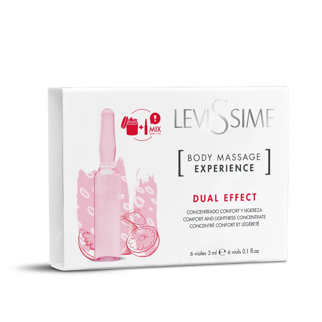 Concentrat corporal cu efect drenant LEVISSIME 6 x 3 ml