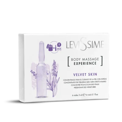 Concentrat corporal pentru ingrijirea vergeturilor LEVISSIME 6 x 3 ml